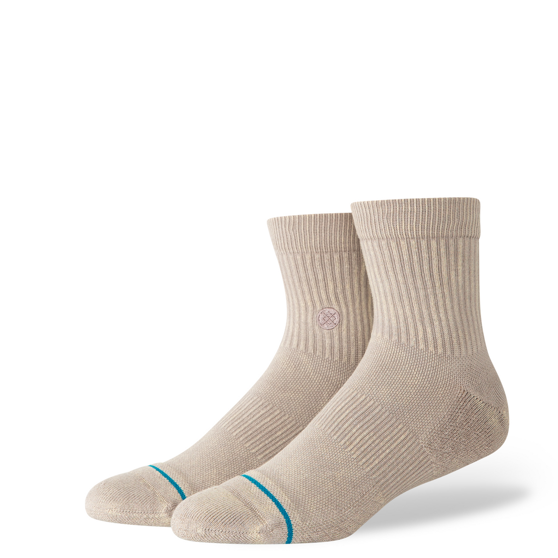 Stance Signature Wash Quarter Socks - String Grey