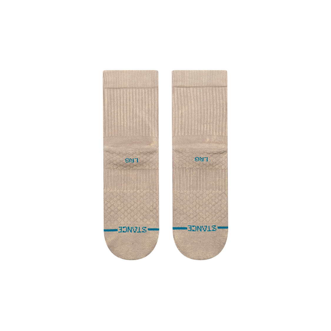 Stance Signature Wash Quarter Socks - String Grey