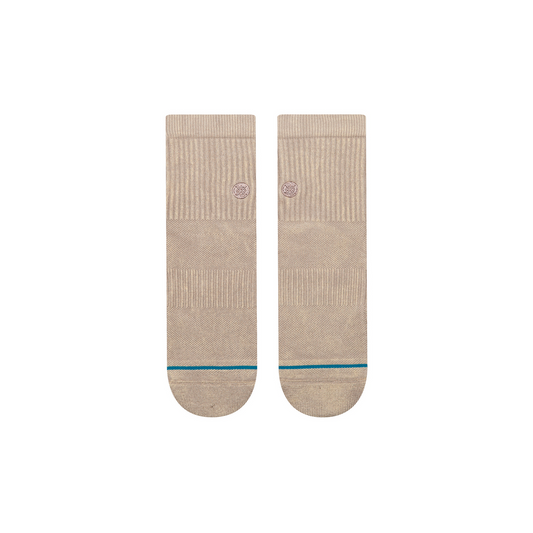 Stance Signature Wash Quarter Socks - String Grey