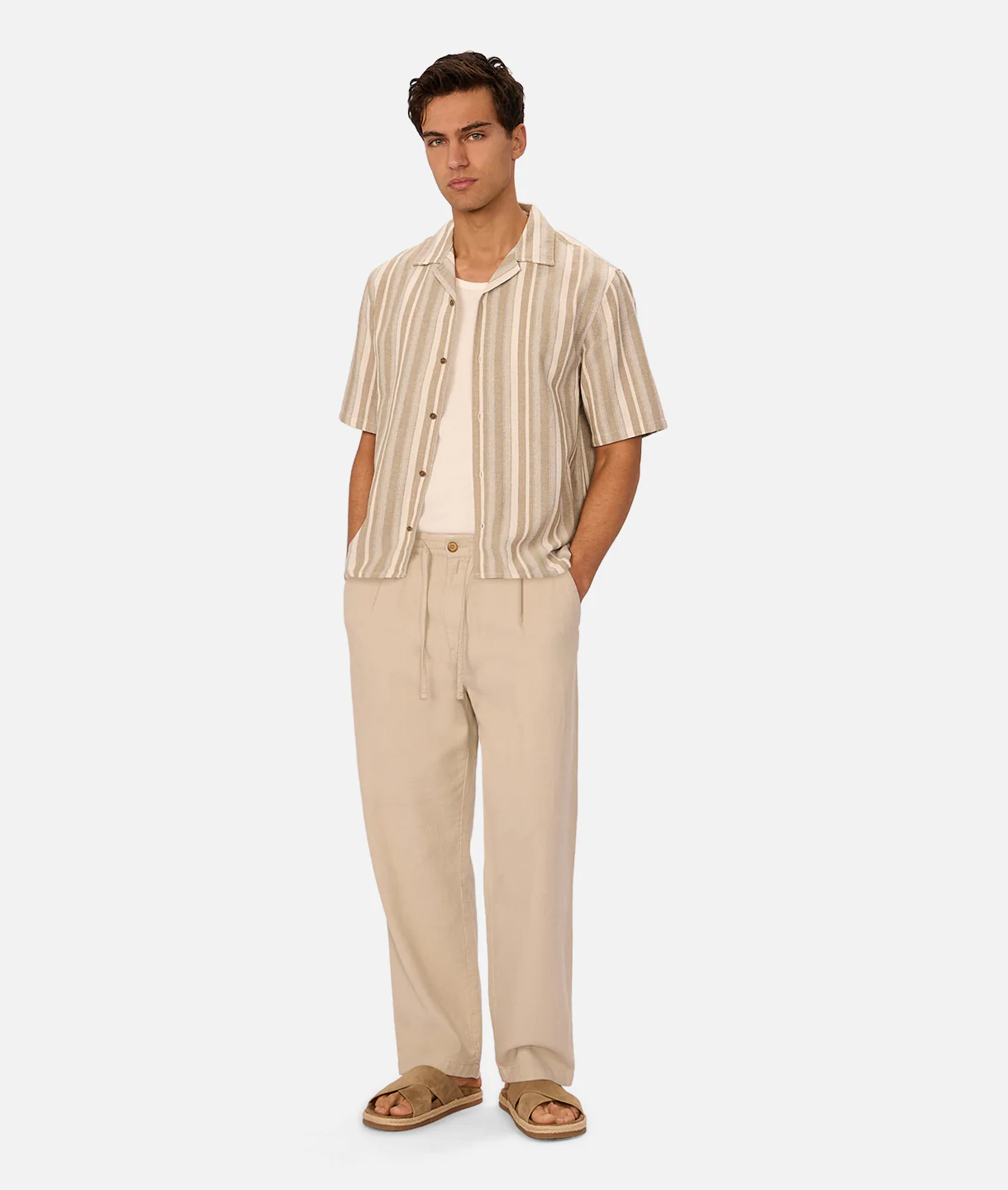 Livorno Textured Camp Shirt