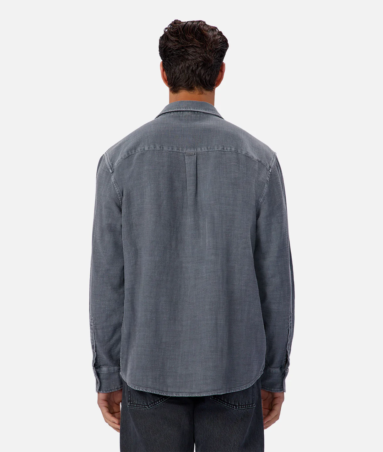 Lisbon Long Sleeve Shirt - Blue Steel