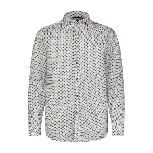 Geo Star Print Long Sleeve Shirt