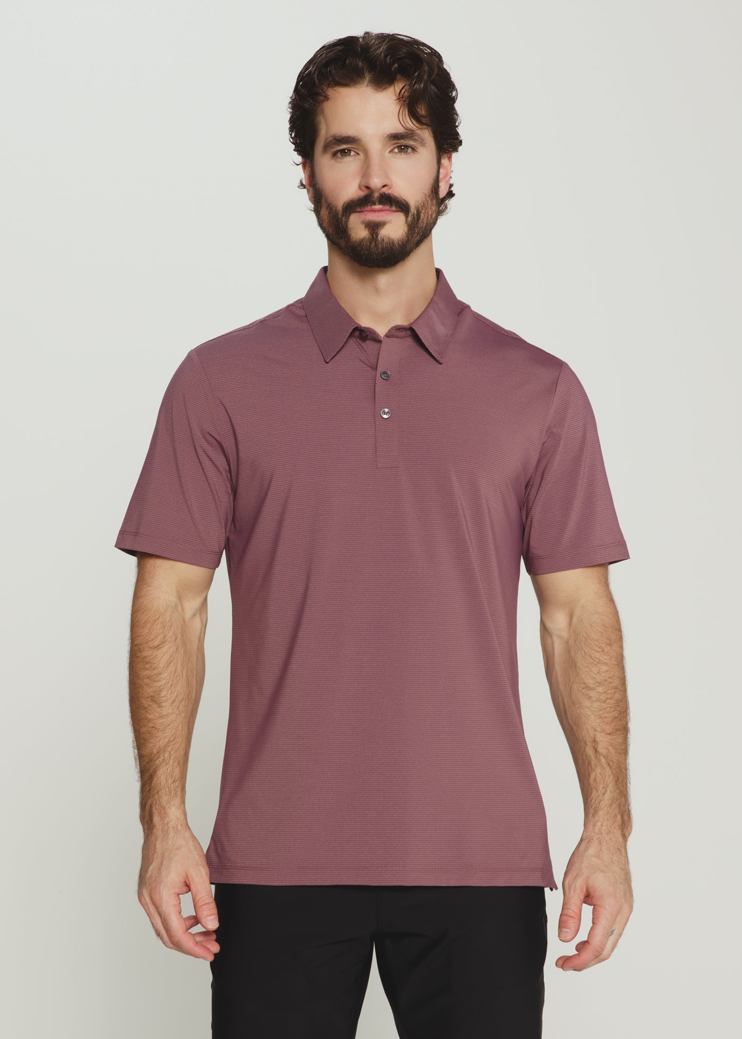 Dawn Performance Polo - Stone Rose
