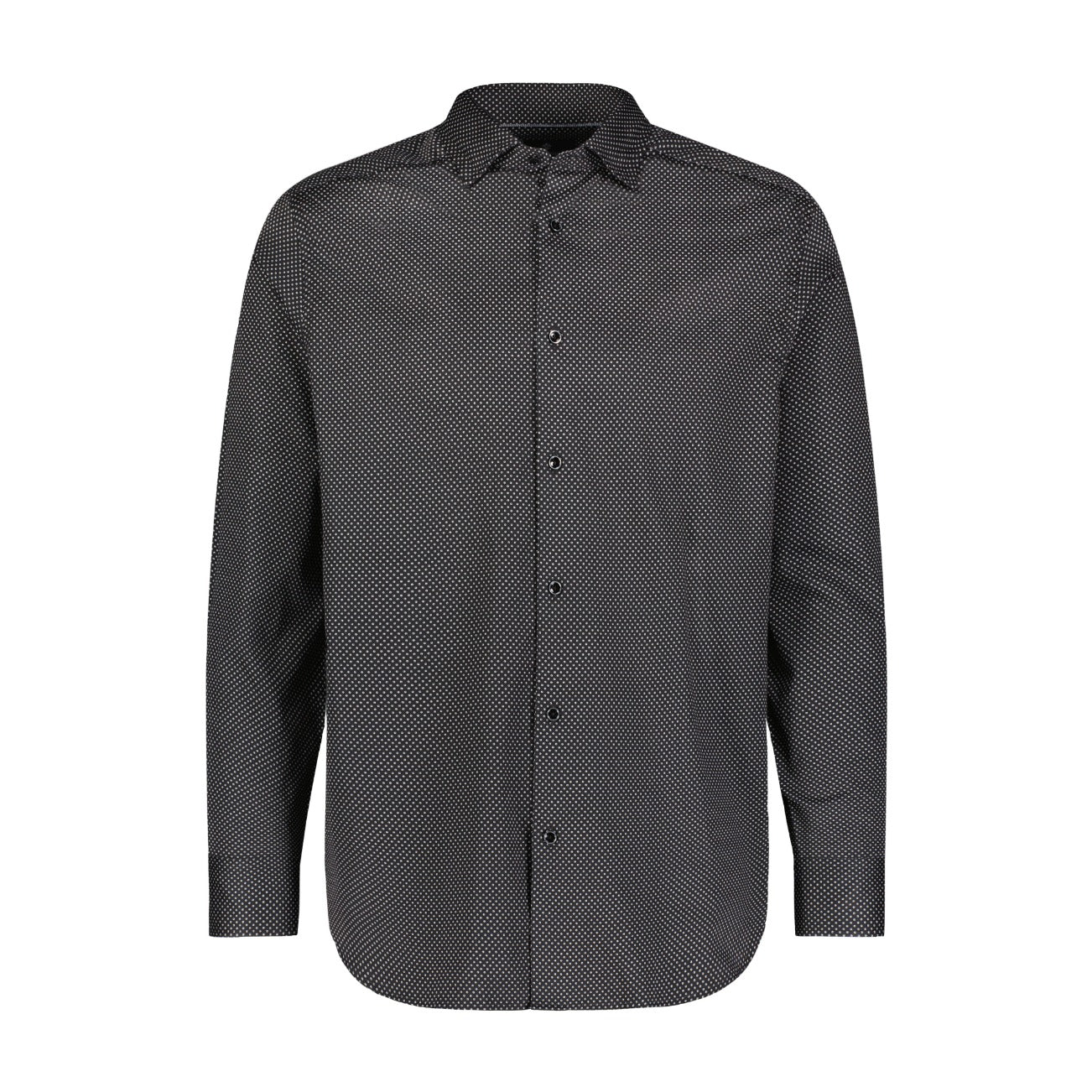 Dotted Print L/S Shirt